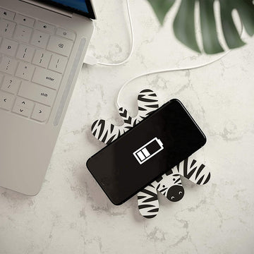 Mustard - Tony the Zebra Wireless Charger